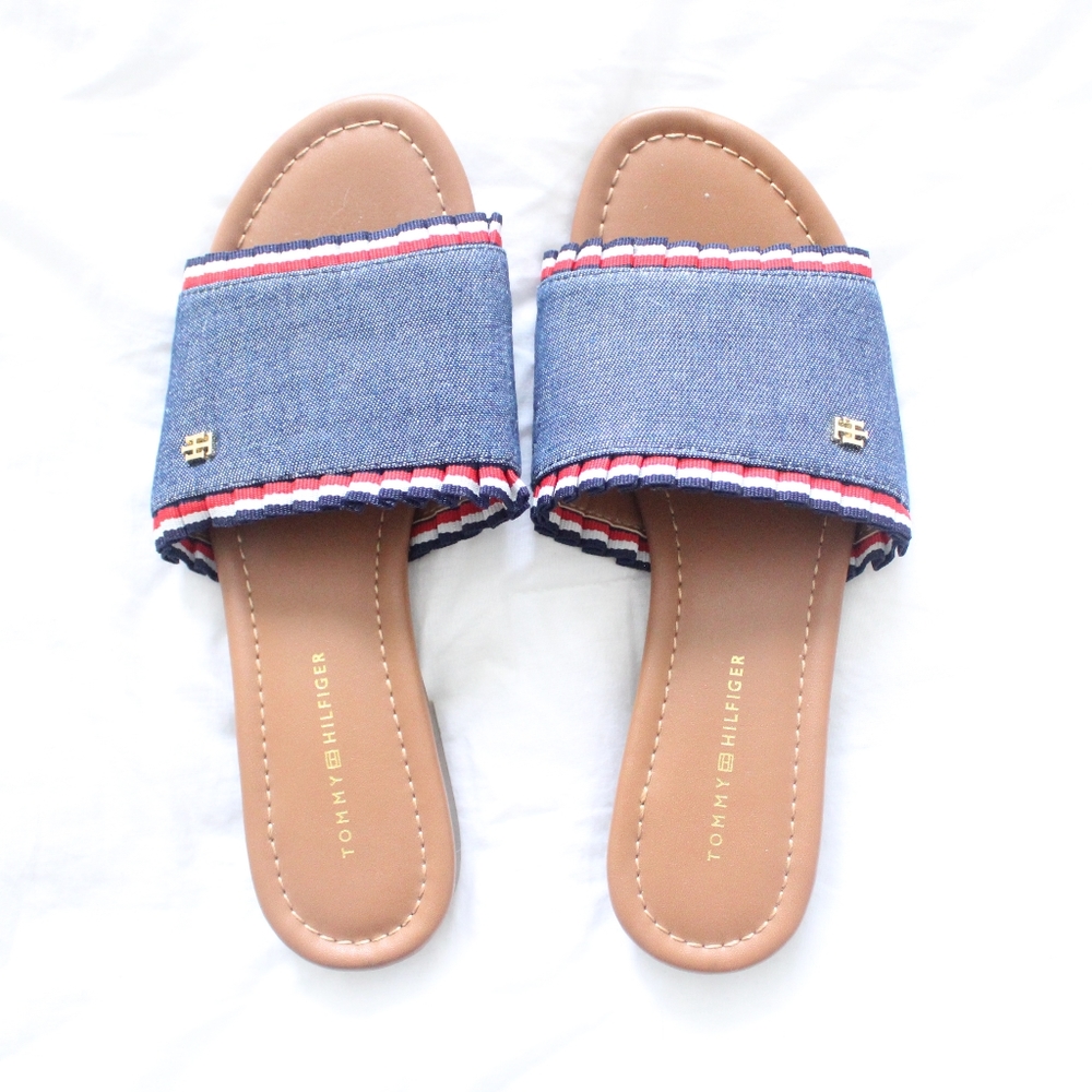 Tommy Hilfiger Slide-on Sandals - Picture 1 of 4